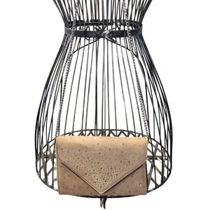 Aldo, Clutch, purse, O/S and cream in colour with rhinestones.